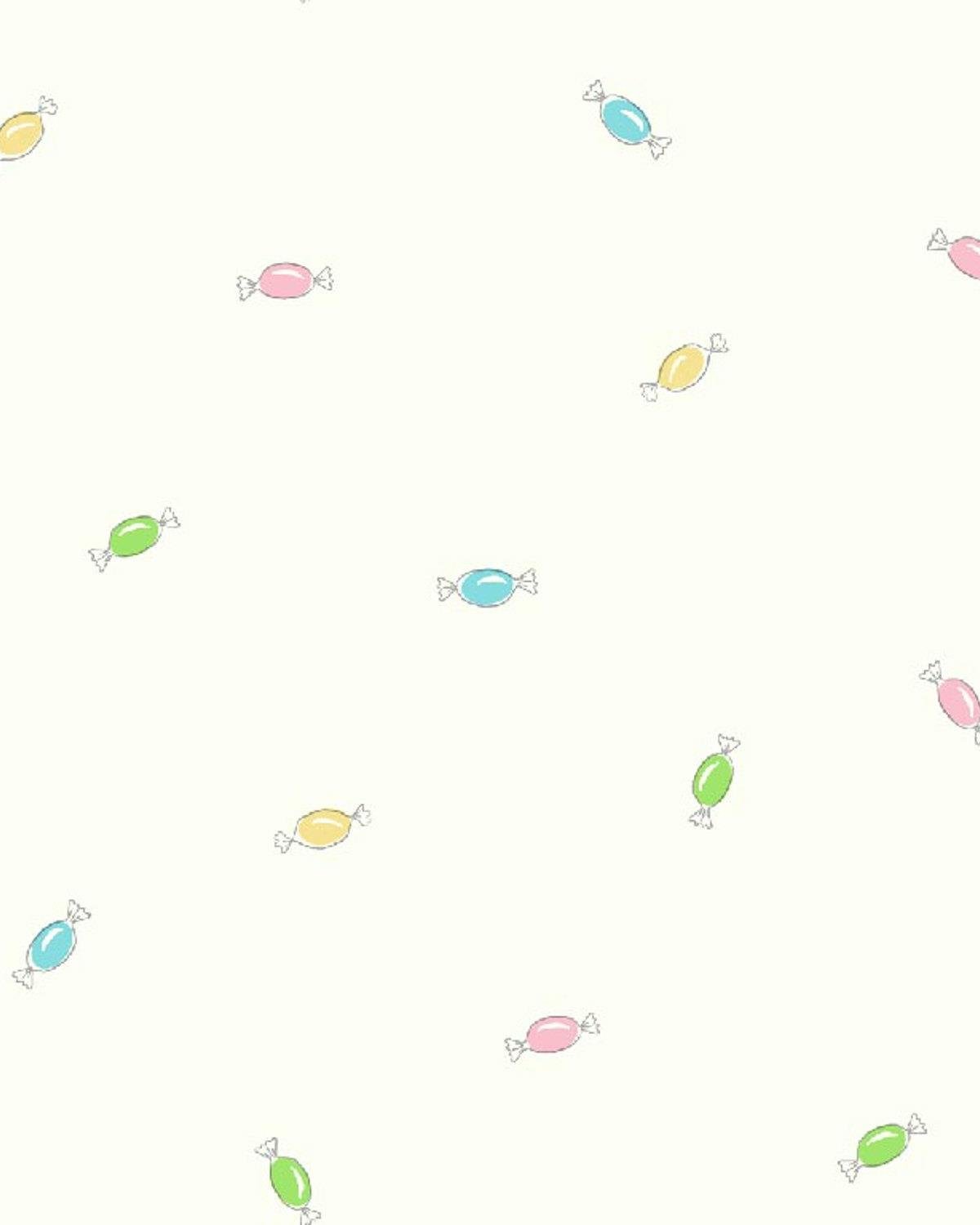 Candy Детски Тапети Винил . Син