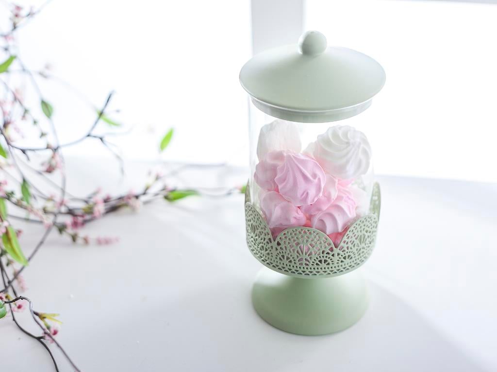 Candy ДЕКОРАТИВНА ЗАХАРНИЦ Средна Ковано желязо Green