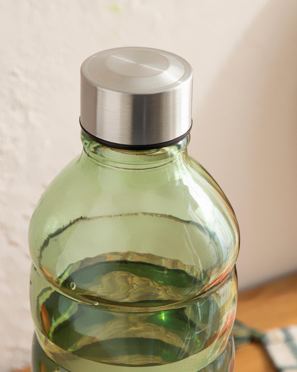 Caprice Шише Стъкло, Зелено, 1250 Ml