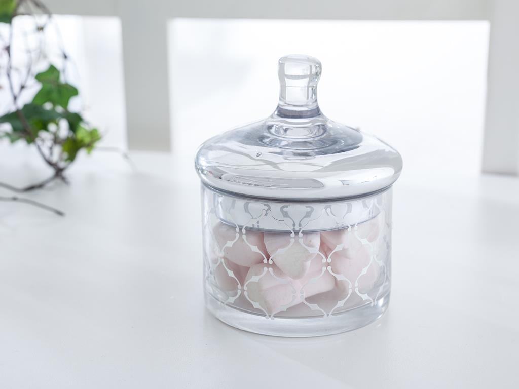 Carla КУТИЯ ЗА СЪХРАНЕНИЕ Малка Cam Silver