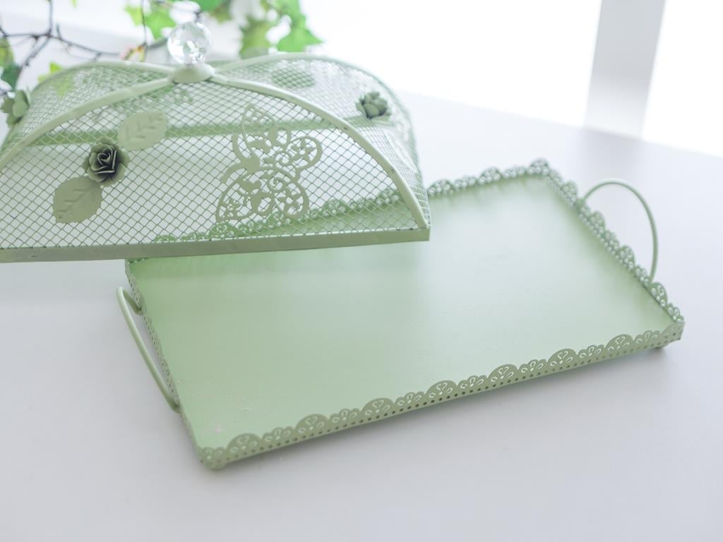 Carla ФАНУС ЗА КЕКС Малка Ковано желязо Green