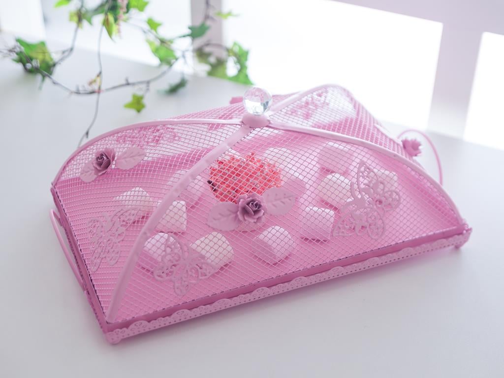 Carla ФАНУС ЗА КЕКС Голяма Ковано желязо Light Pink,