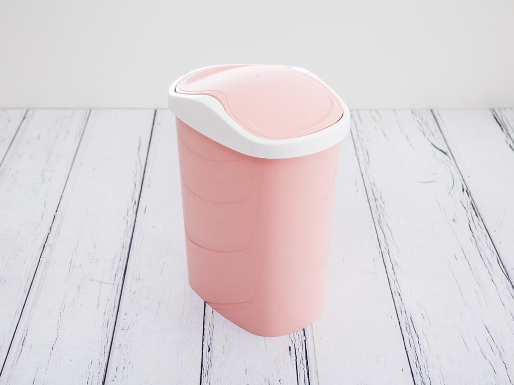 Carla КУХНЕНСКИ КОШ ЗА СМЕ С пластмасов капак Пластмасов Pink