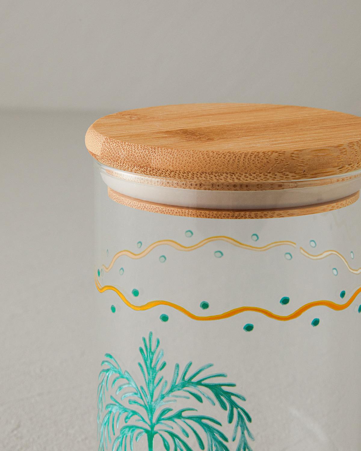 Carnival Tree Буркан Боросиликат 500 мл Прозрачен