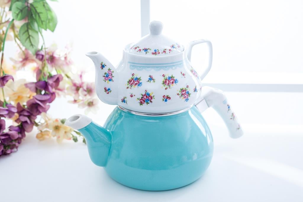 Cassandra ЧАЙНИК Емайлиран 2L Mint