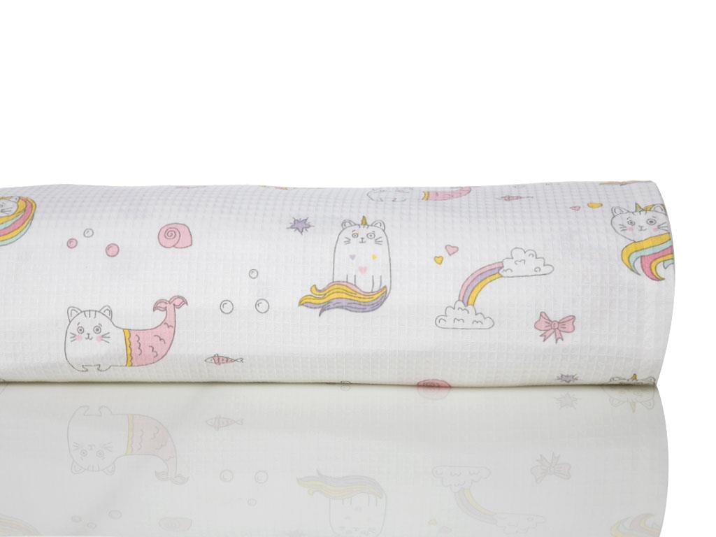 Caticorn БЕБЕШКА ПОКРИВКА Отпечатано 100x150 cm Pink