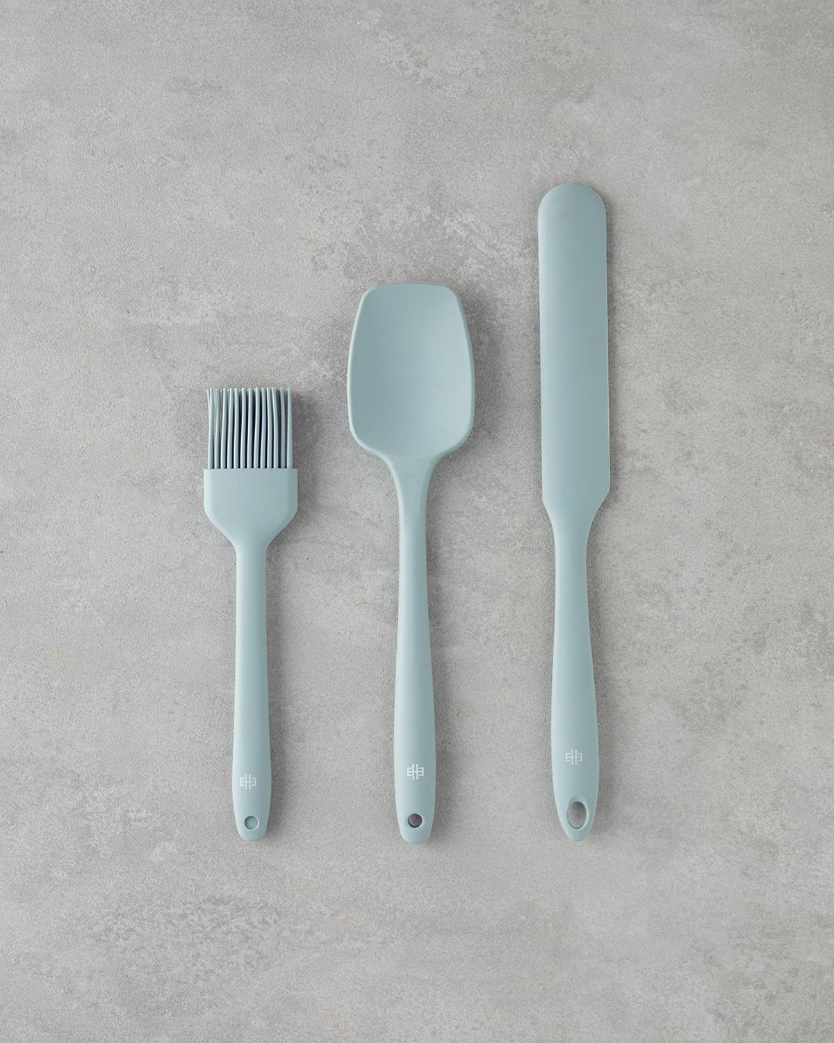 Четка За Яйца Силикон 22 см Зелен