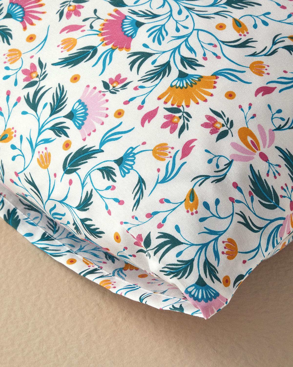 Charming Lines Калъфка За Възглавница 2 бр. Лесно за гладене 50x70 см Зелен