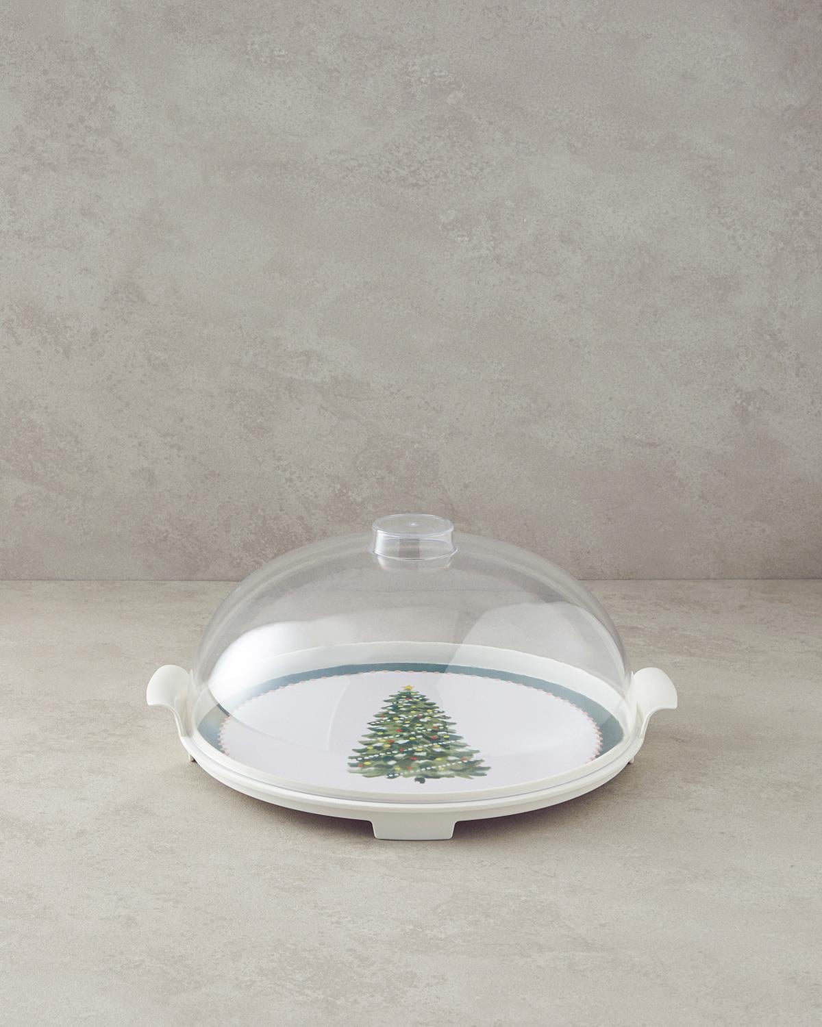 Cheerful Tree Стойка За Кекс Меламин 31 см Зелен