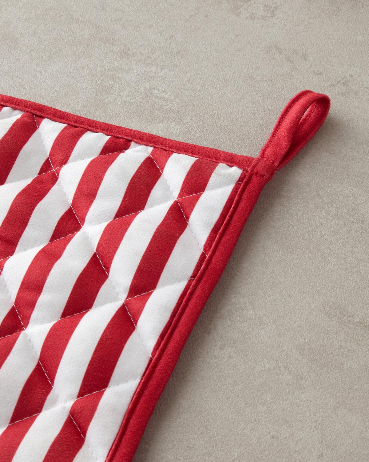 Кухненски Комплект 2 бр. Полиестер 20x20 - 19x30 cm Червен