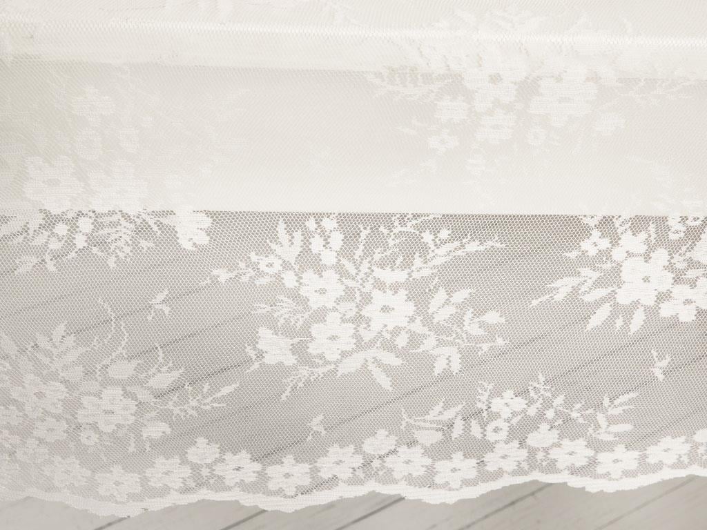 Cherry Blossom Покривка за Маса Плетиво 145x145 cm Champagne