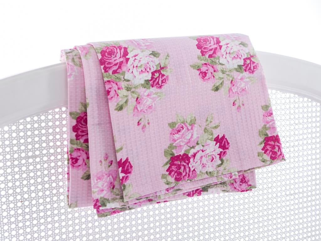 Cherry Rose ПОКРИВКА Tek Kişilik Отпечатано 150x220 cm Pink