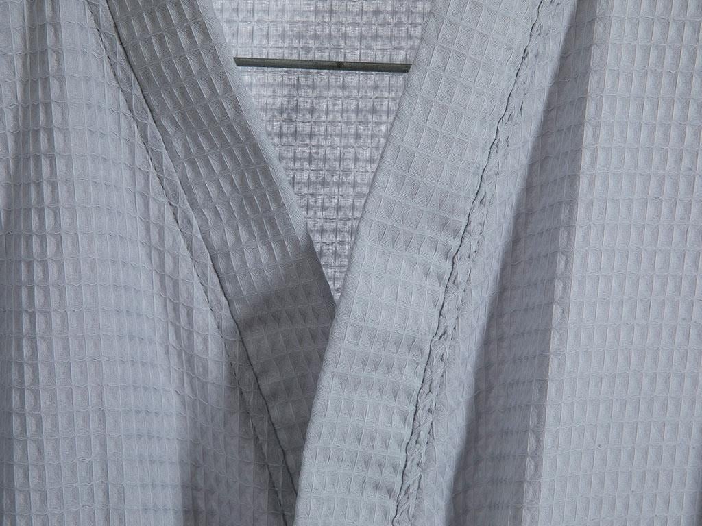 Chic ХАЛАТ Мъжки Вафла L Gray