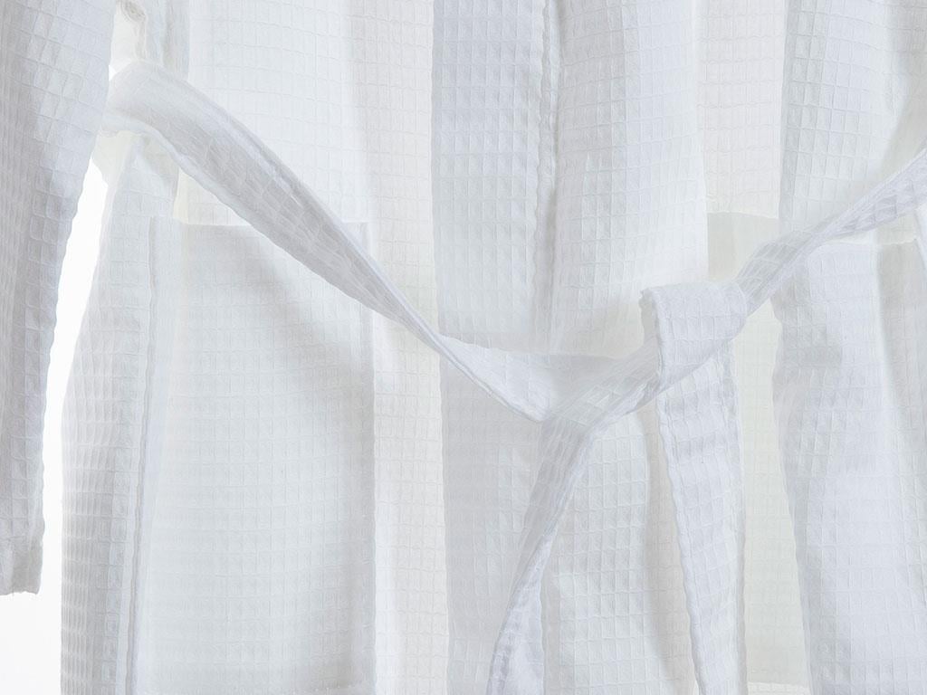 Chic ХАЛАТ Мъжки Вафла M White