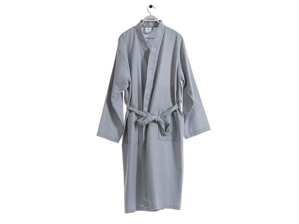 Chic ХАЛАТ Мъжки Вафла S Gray