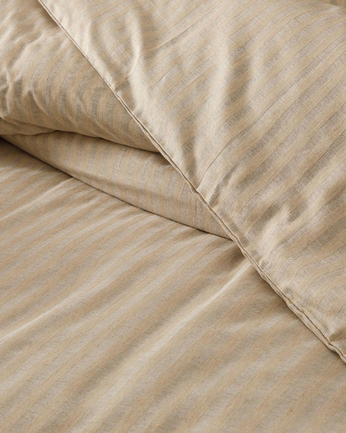 Classy Спален Комплект Двоен Меланж кепър 200x220 см Златно бежов