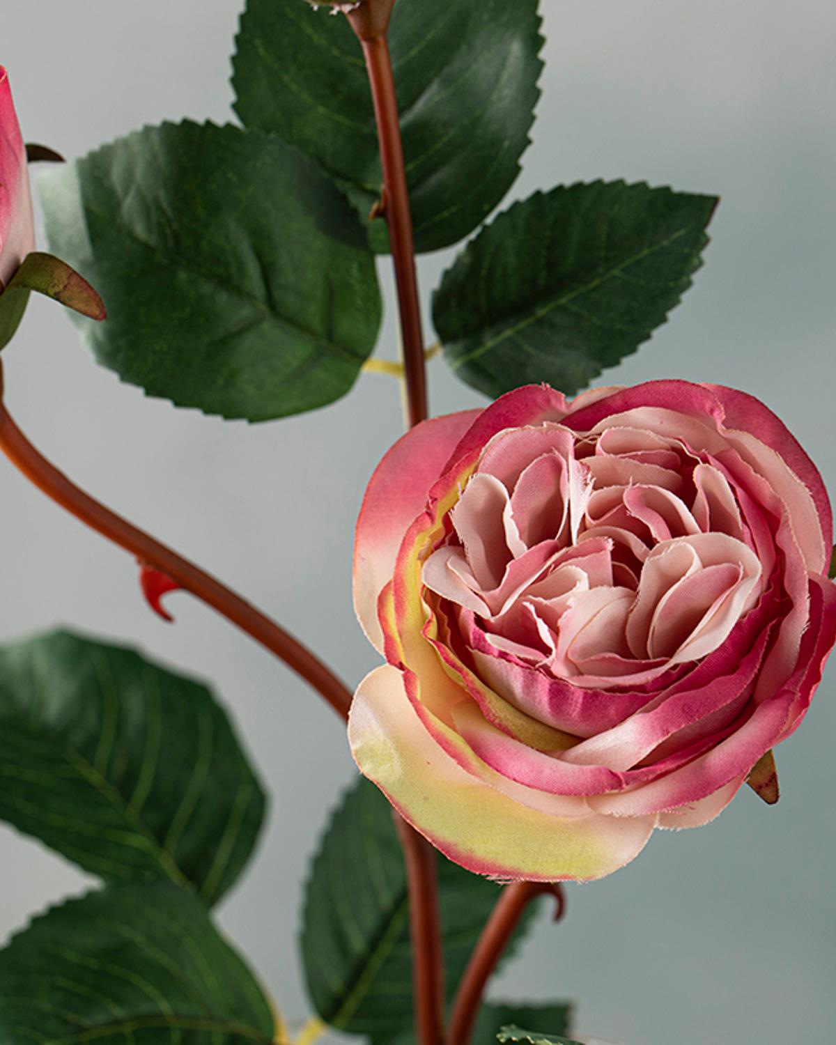 Classy Rose Изкуствено Цвете Един Стрък 50 см Светлорозов