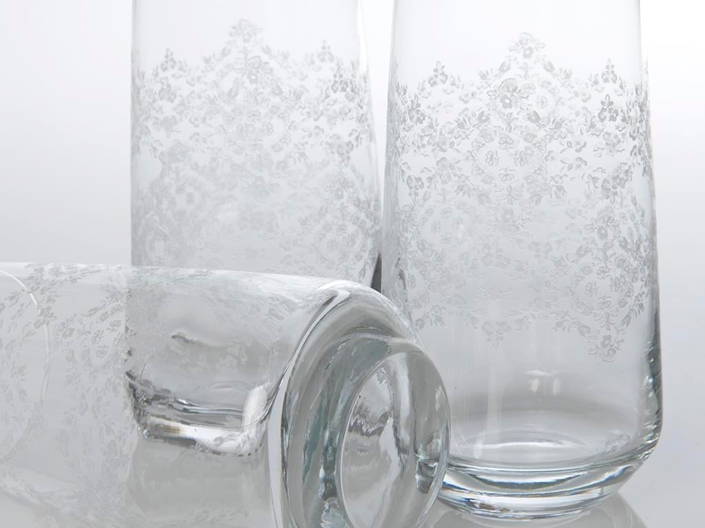 Clayton ЧАША ЗА БЕЗАЛКОХОЛНО 3 бр. Cam 425 ml White