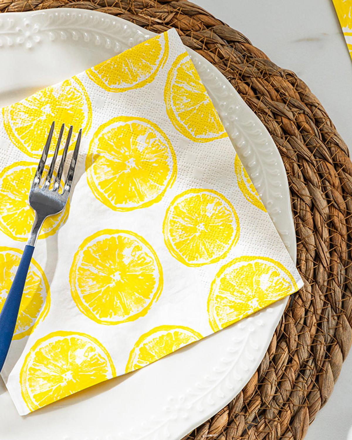 Colette Хартийни Салфетки 20 Бр., Хартия, Бяло, 33 X 33 Cm