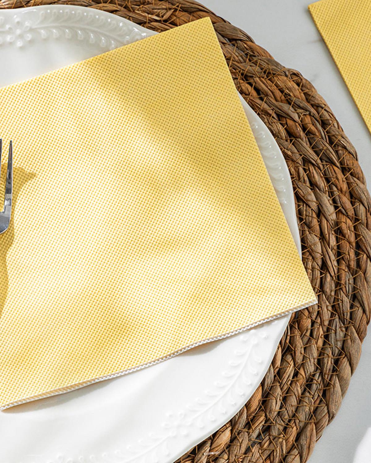 Colette Хартийни Салфетки 20 Бр., Хартия, Жълто, 33 X 33 Cm