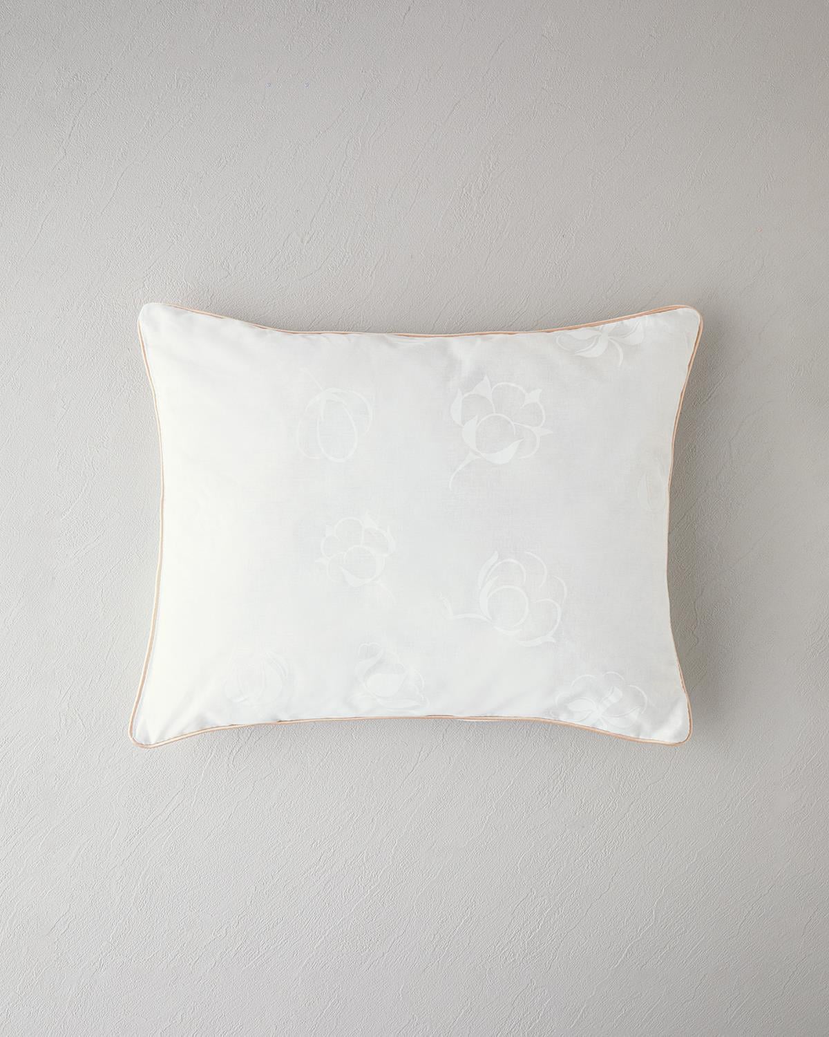 Comfy Бебешка Възглавничка Памучен, Бяло, 35 X 45 Cm