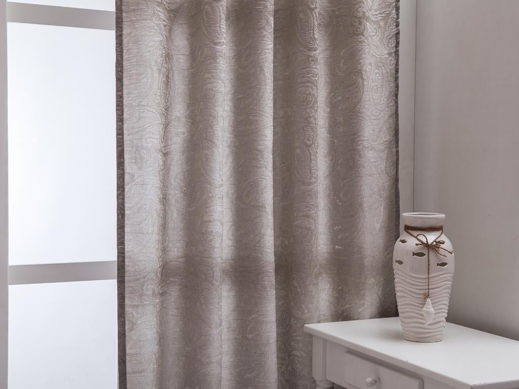 Conner ФОН ПЕРДЕ Тъкан Gray