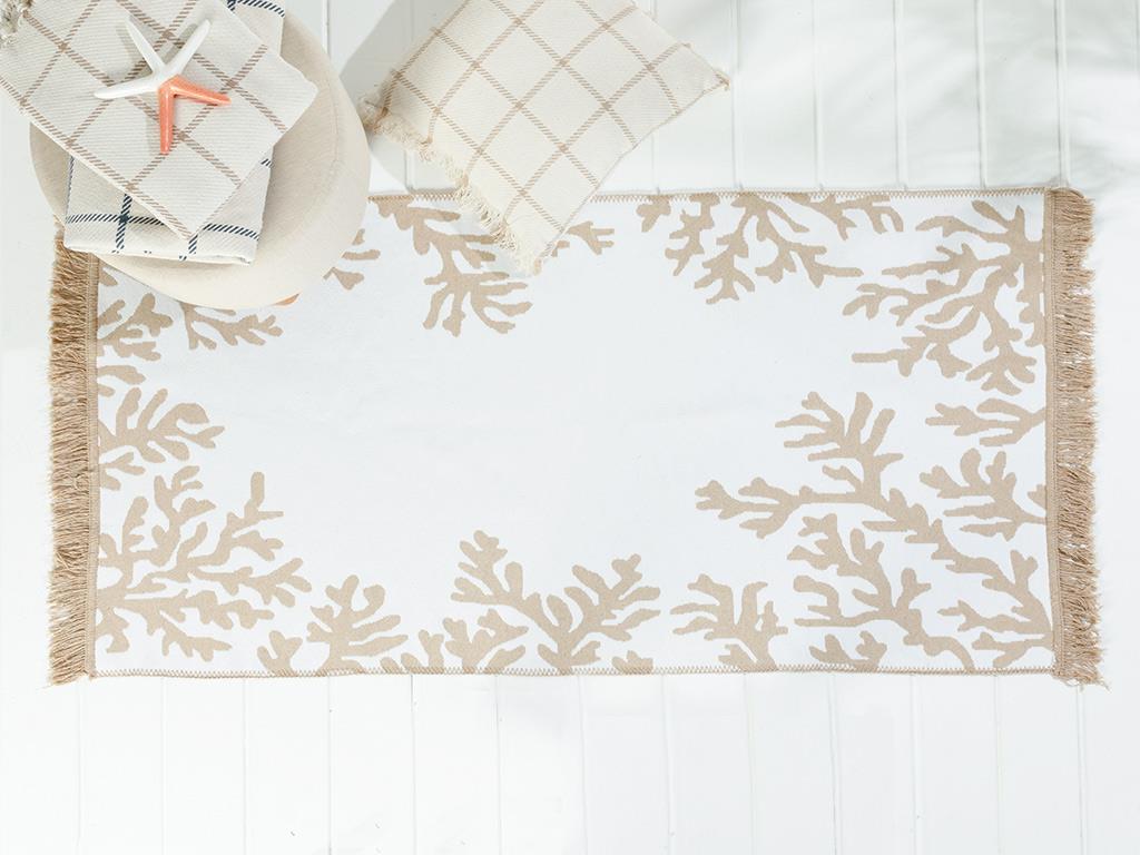 Coral КИЛИМ Тъкан 80x150 cm Beige