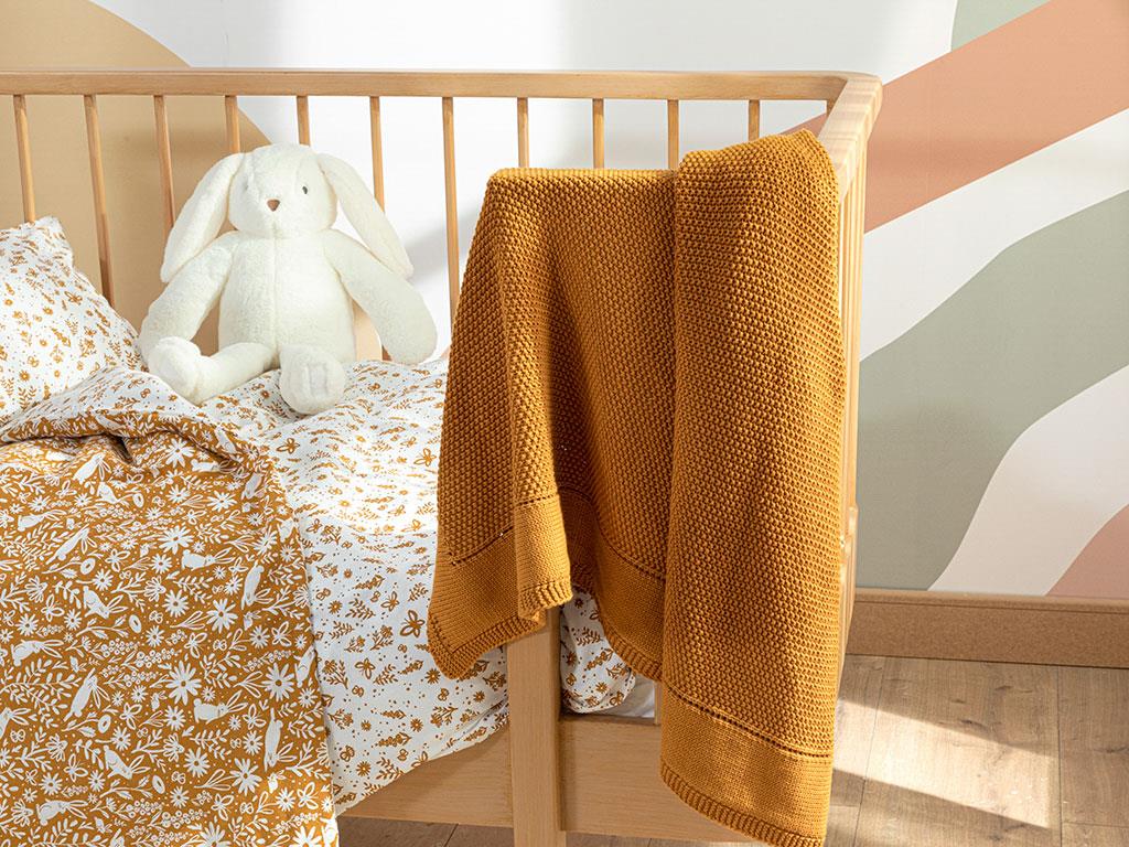 Cotton БЕБЕШКО ОДЕАЛО 80x120 cm Hardal