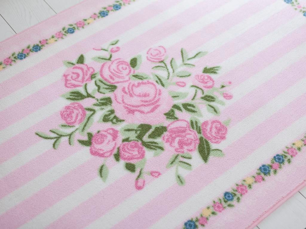 Courtney КИЛИМ Нехлъзгаща се Отпечатано 100x160 cm Pink