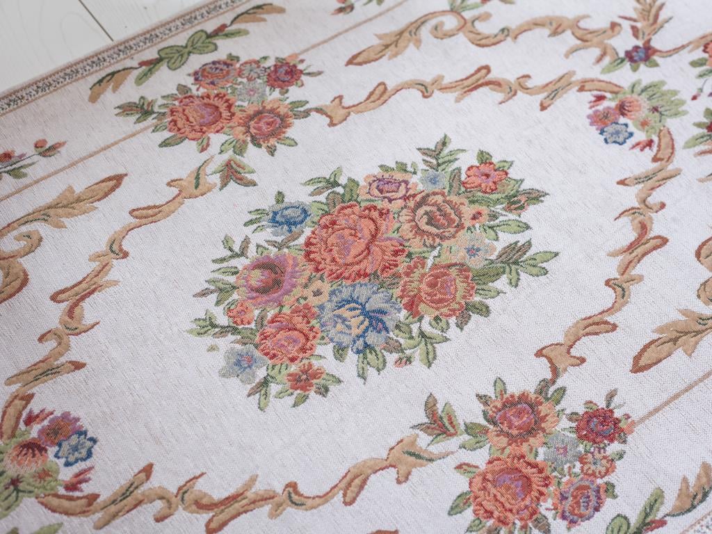 Courtney КИЛИМ Нехлъзгаща се Панама 80x150 cm Beige