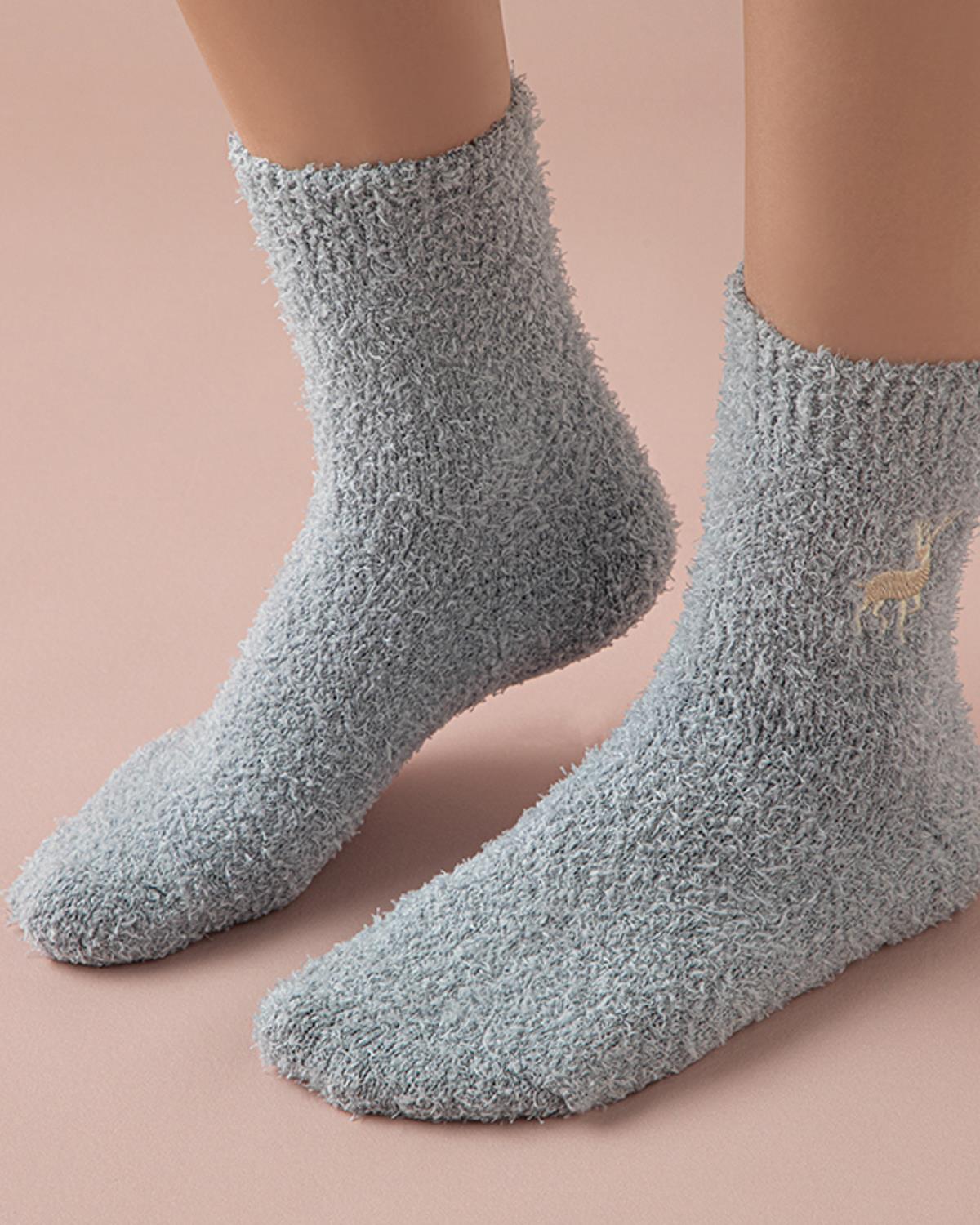 Cozy Плюш Жена 36-40 Сив