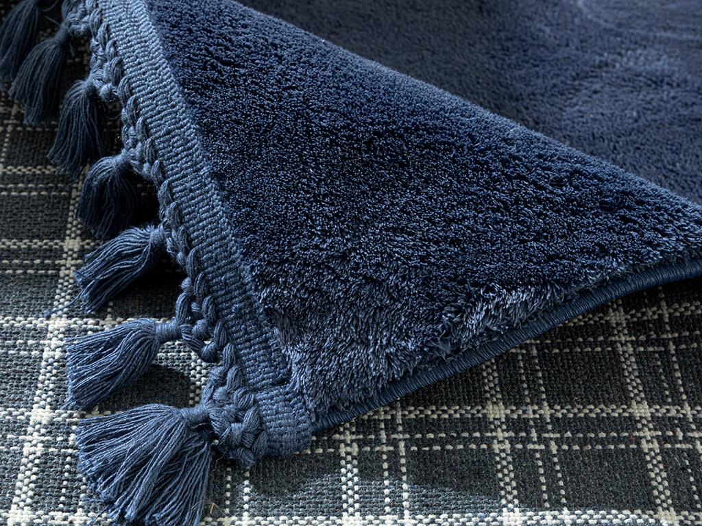 Cozy Plaid КИЛИМ Плюш 120x180 cm Тъмно синьо