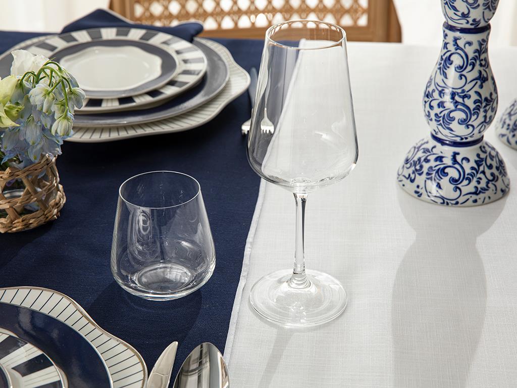 Cozza Чаши Със Столче 3 бр. Кристалин 350 мл.. Прозрачен