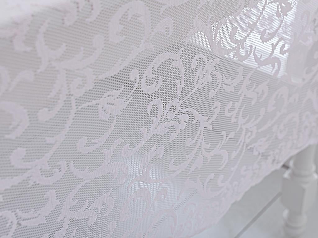 Crystal Покривка за Маса Плетиво 150x220 cm Pink
