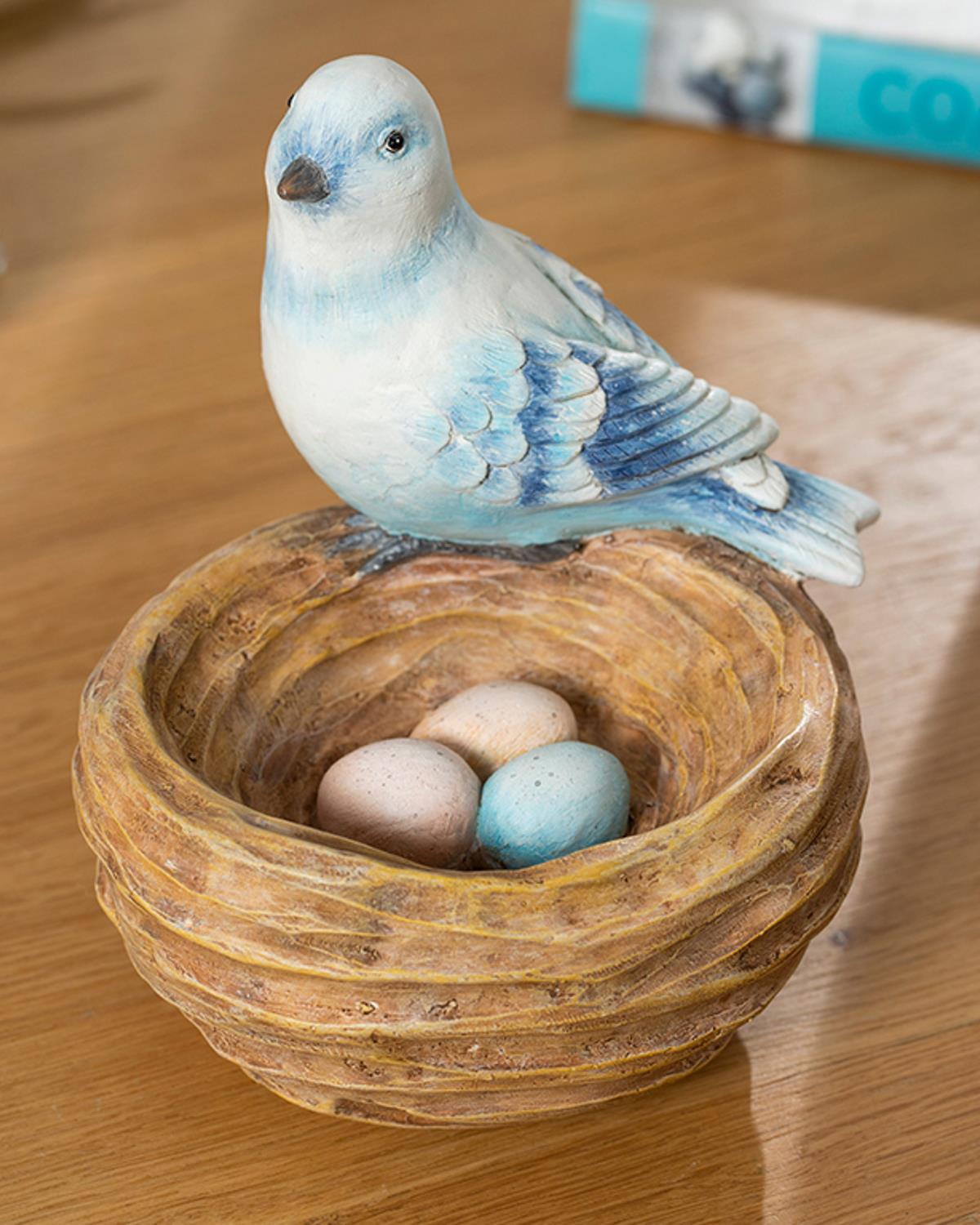 Cute Birds Фигурка Полирезин 11*10*10.8 см Син