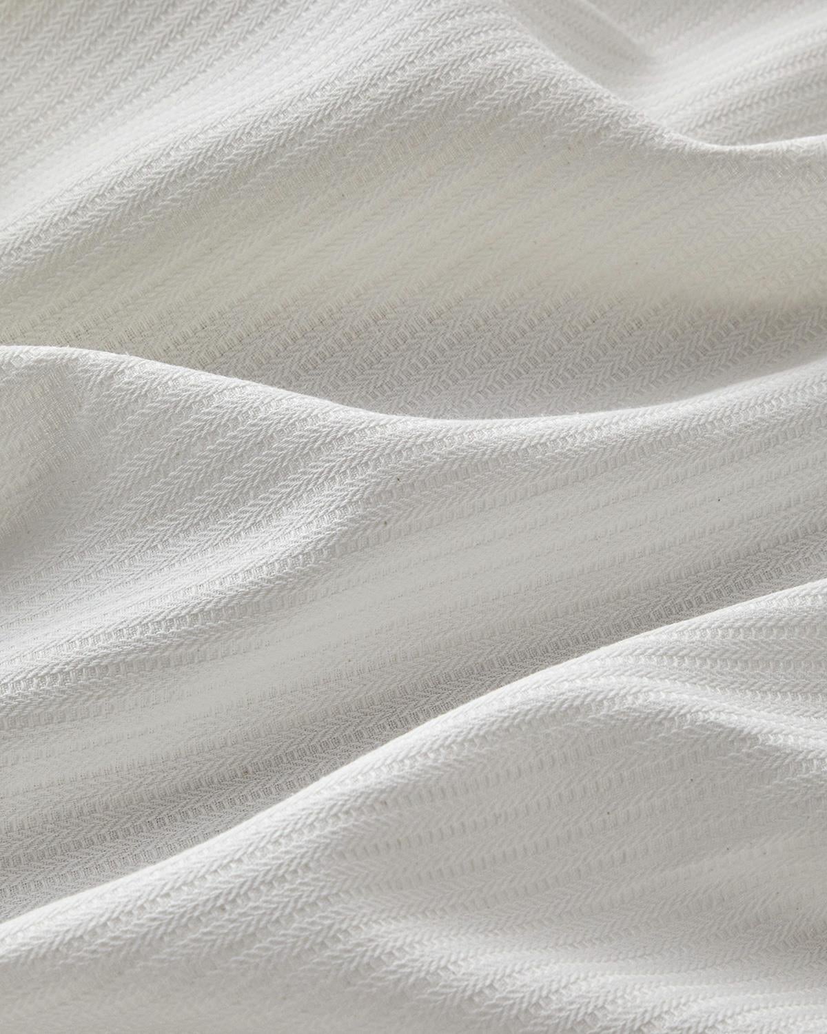 Комплект Одеяло Пике Единичен С щампа 150x220 см Бял