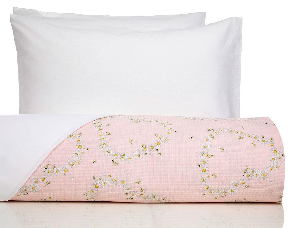 Daisy Love ПОКРИВКА КОМПЛЕКТ Двоен Отпечатано 200x220 cm Pink