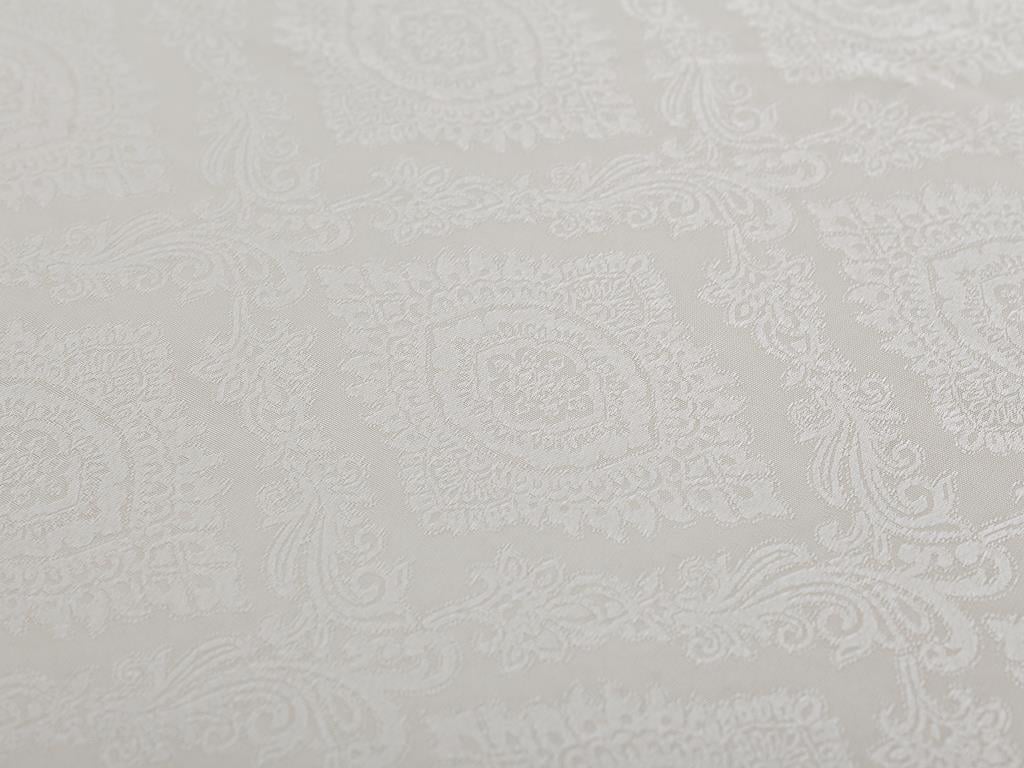 Damasque Покривка за Маса Полиестер 160x160 cm Beige