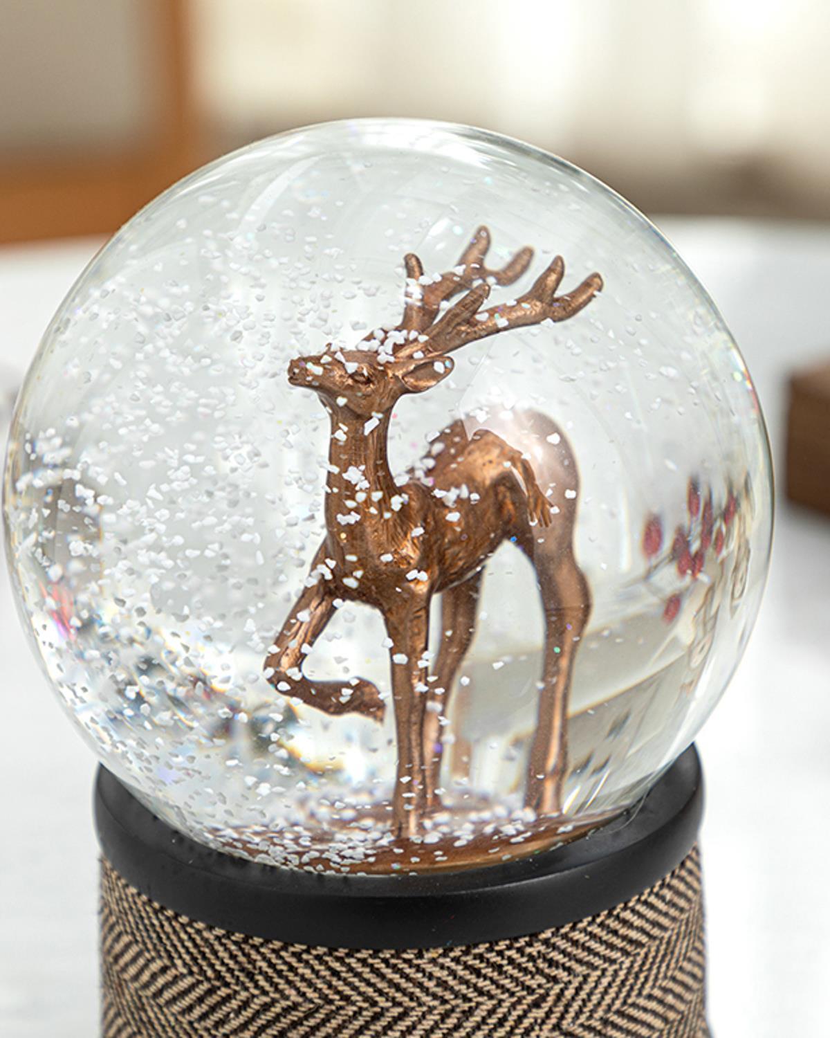 Deer Музикална Кутия 12X12X16 CM Кафяв