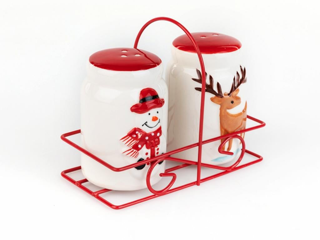 Deer Съд за Поправки Керамичен Red