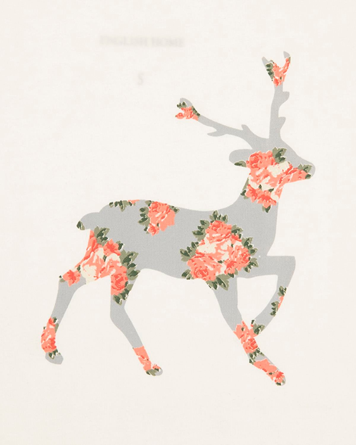Deer Комплект Бельо Дамски Памучен S Екрю - Розов