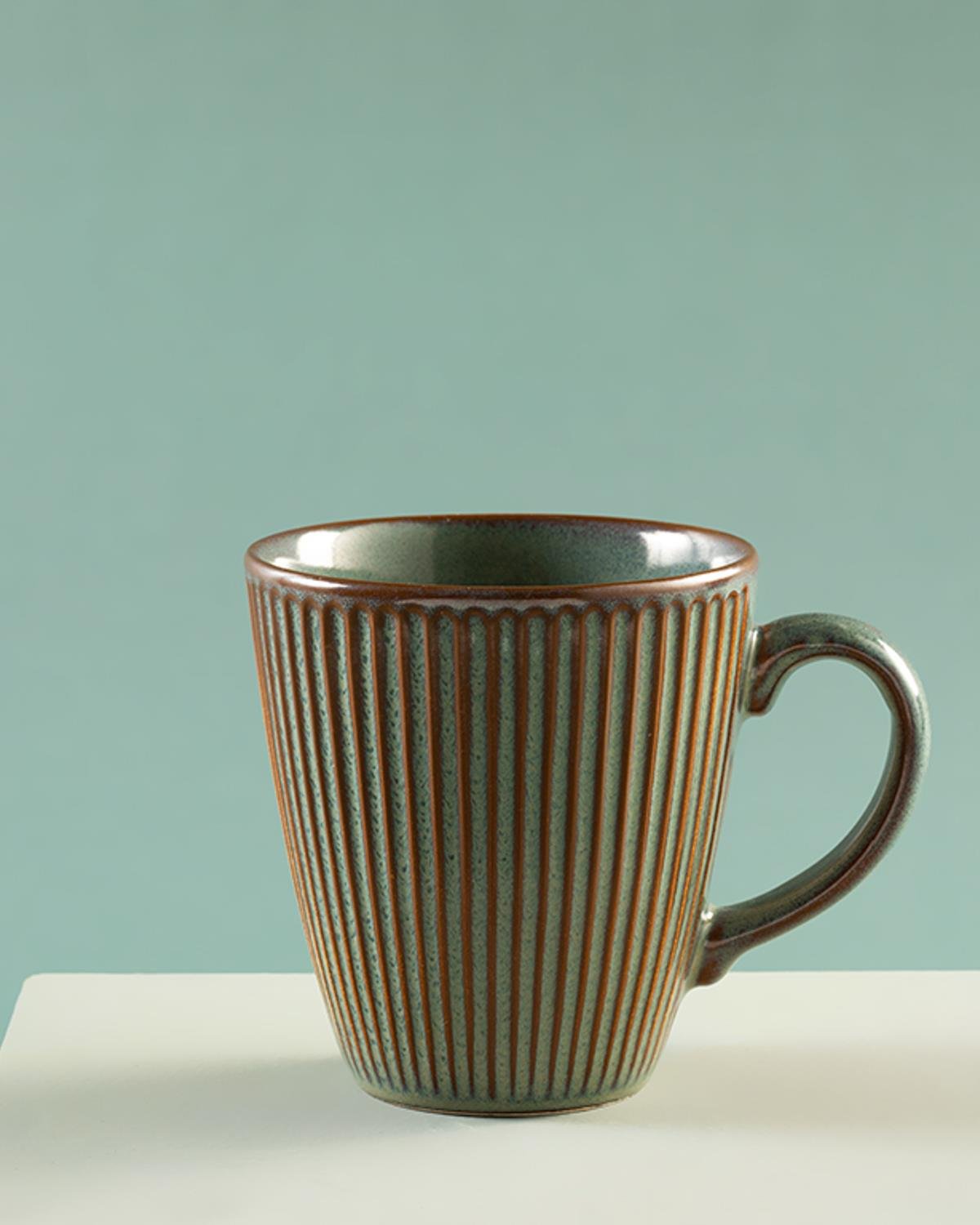 Dentro Чаша Керамика, Зелено, 330 Ml