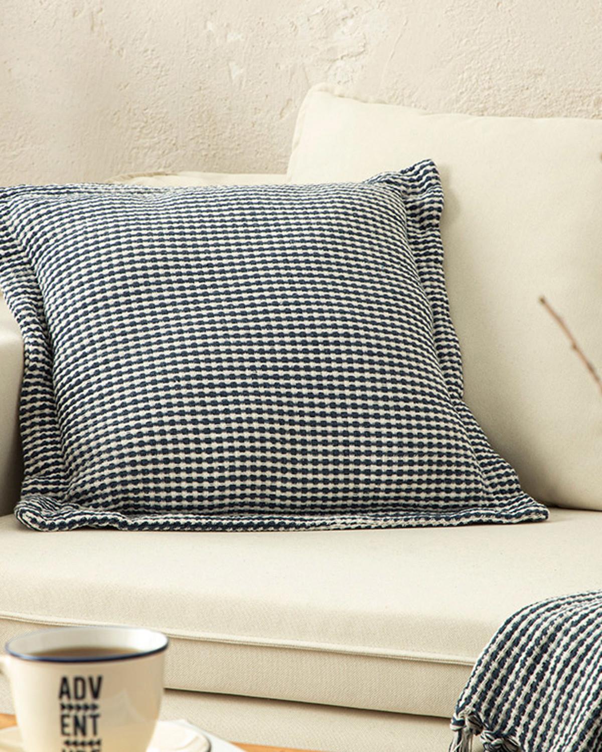 Dialine Пълнена Възглавница Тъмно Синьо., 45 X 45 Cm