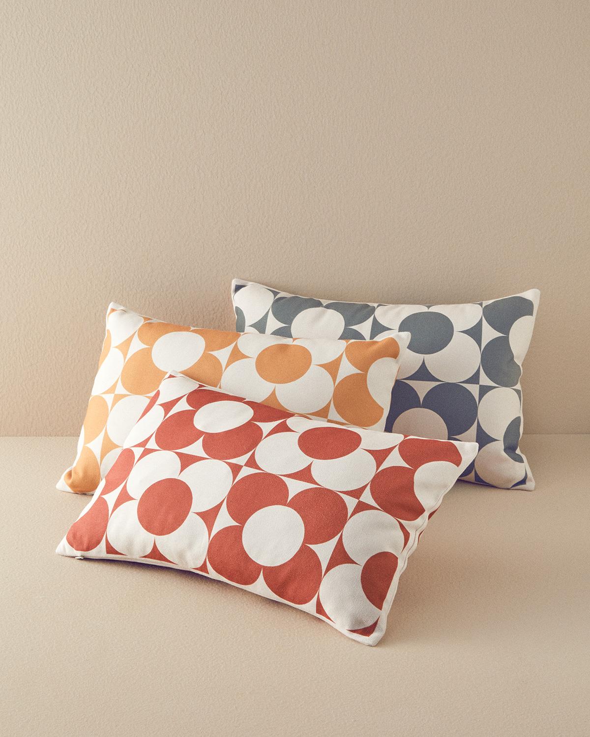 Dita Декоративна Възглавница 33x50 см Маслиненозелен.