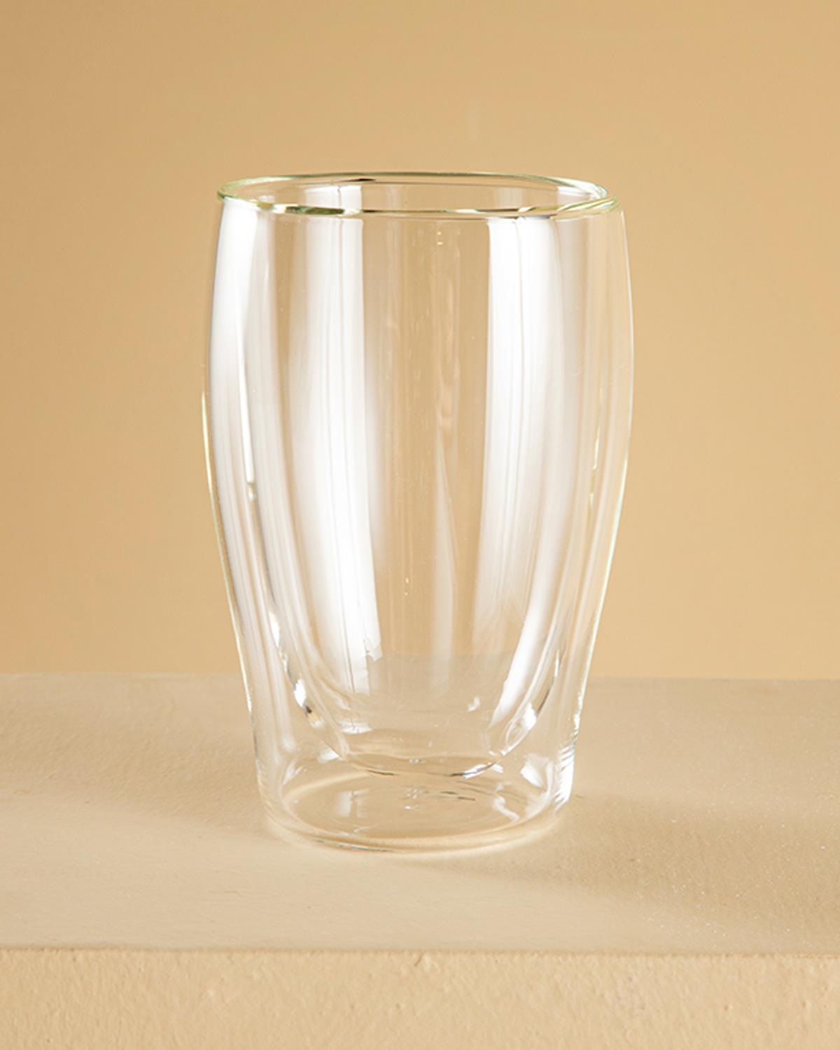 Doppia Чаша Двойна стена Боросиликатно стъкло 350 мл.. Прозрачен