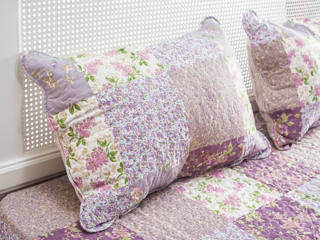 Doria ПОКРИВКА ЗА ЛЕГЛО К Двоен Микрофибер 240x260 cm Lilac.