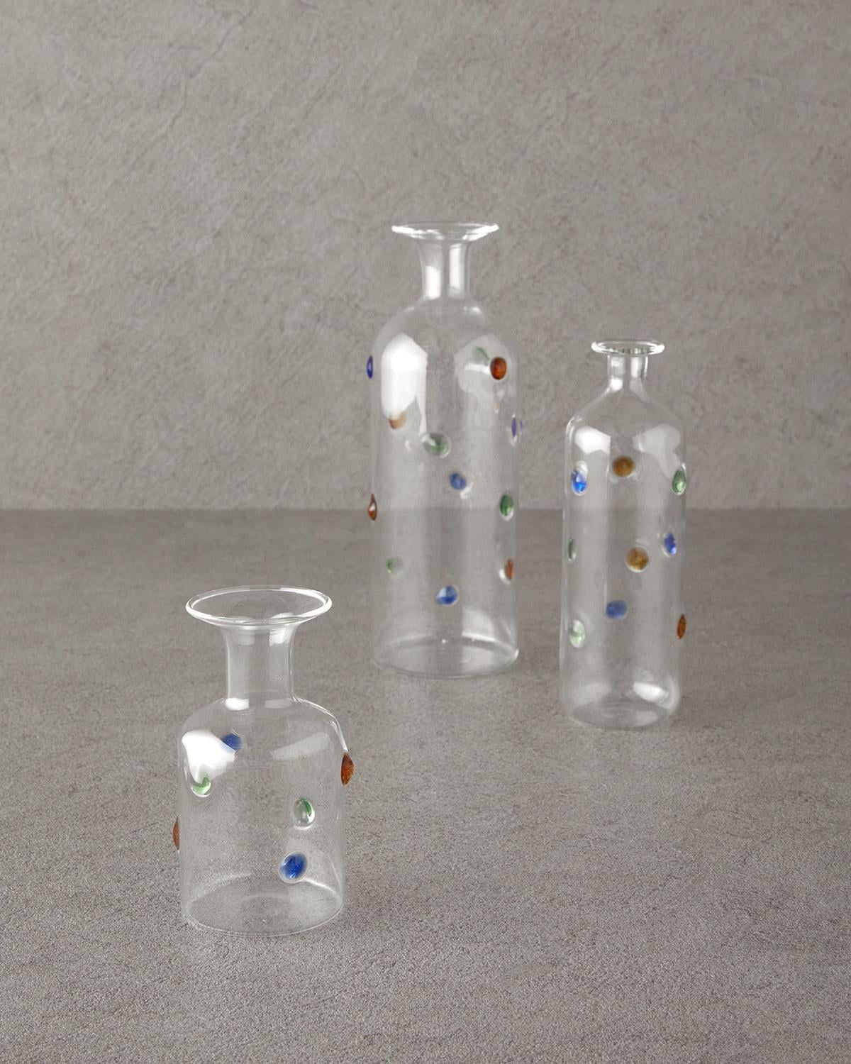 Dotty Ваза Боросиликат 18,5x6 см. Прозрачен