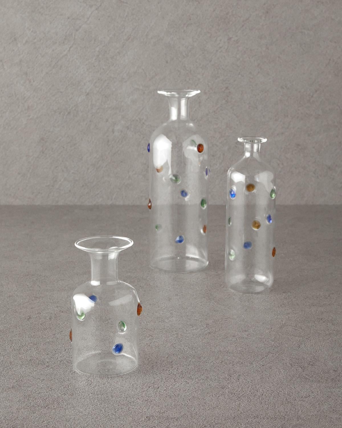 Dotty Ваза Боросиликат 24x8 см Прозрачен