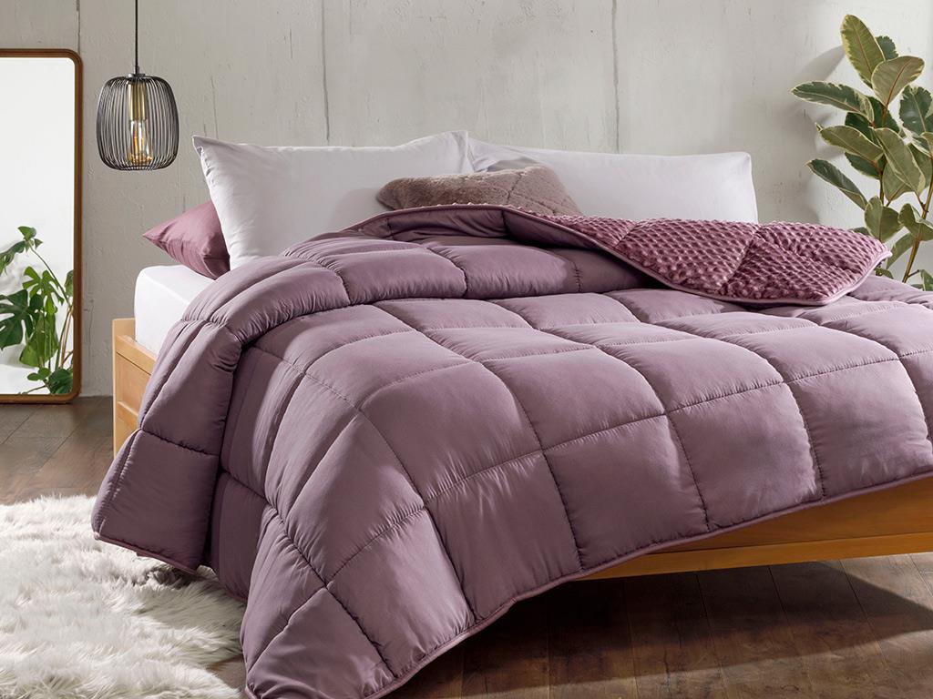 Drop ЮРГАН Tek Kişilik Wellsoft 155x215 cm Damson