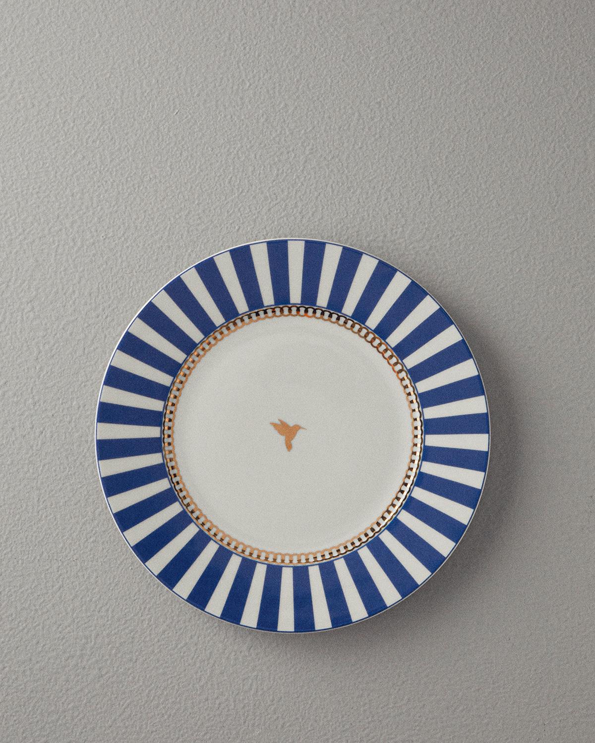 Effect Комплект За Хранене Порцелан 24 части за 6 души Морскосин